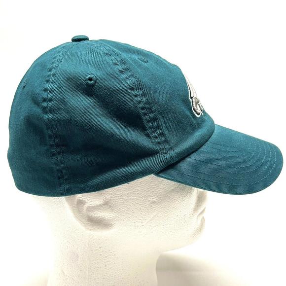 Philadelphia Eagles Hat One Size Flex Cap Embroidered NFL Teal Green Blue Y2K - Picture 5 of 12
